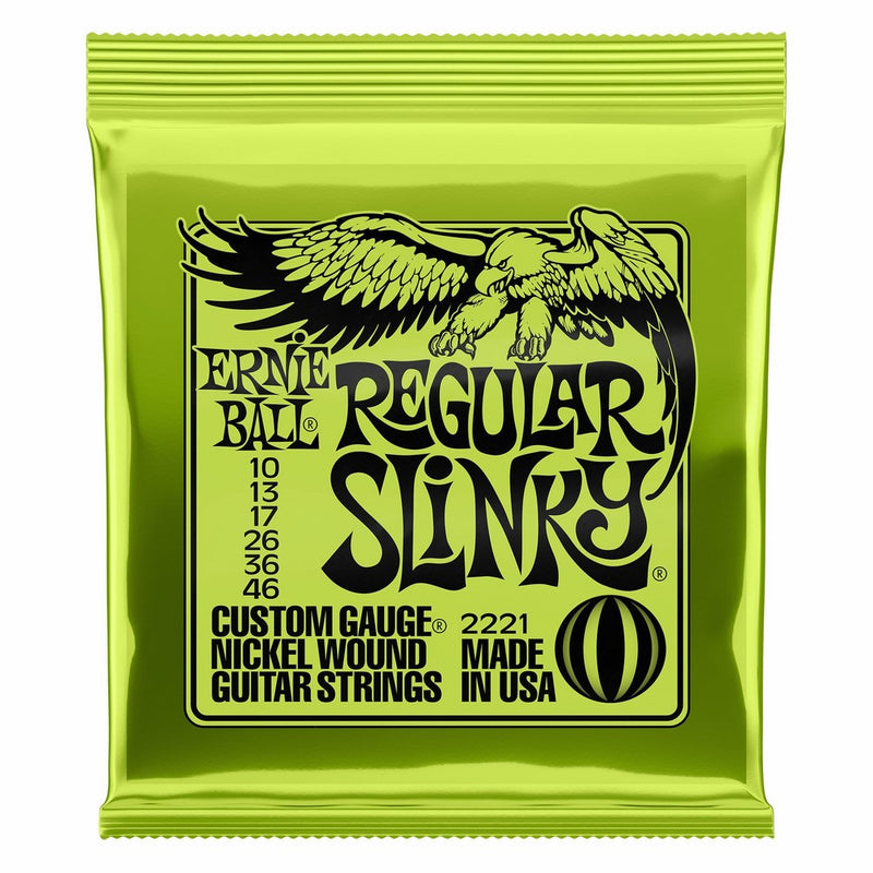 Ernie Ball Regular Slinky Nickel Wound Set.010 - .046