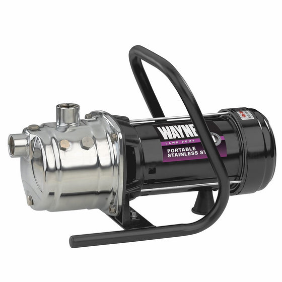 WAYNE PLS100 1 HP Portable Stainless Steel Lawn Sprinkling Pump