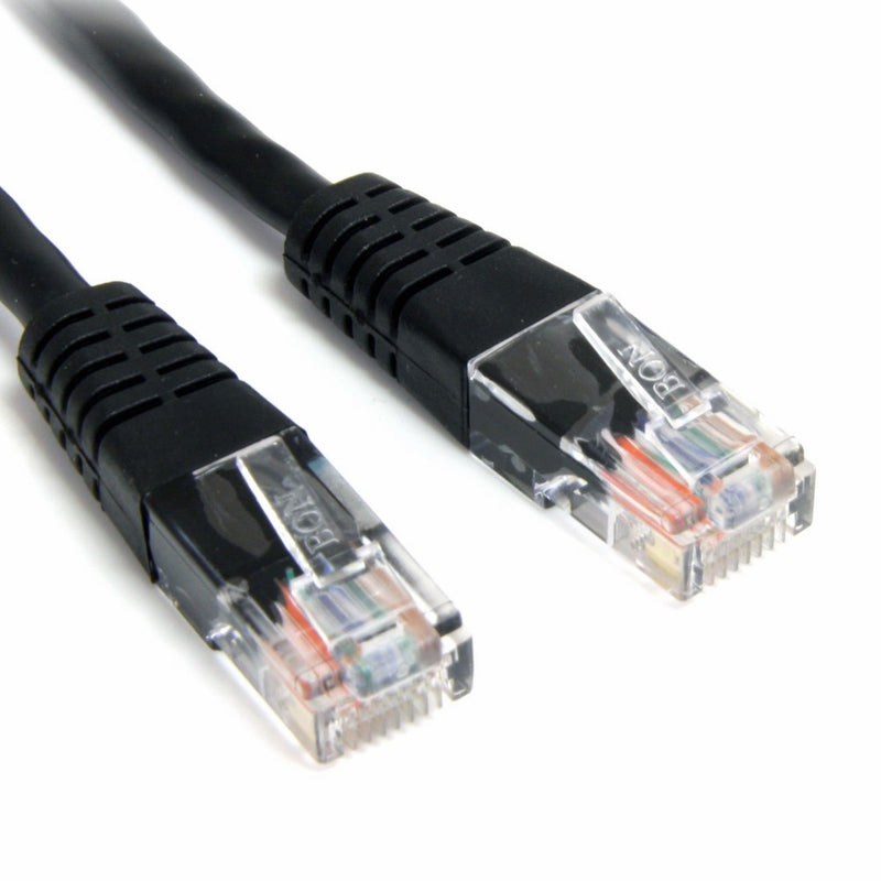 StarTech 10ft Molded CAT.5e Patch Cable Black