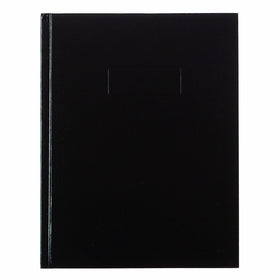BLUELINE Composition Business Notebook, Black, 9.25" x 7.5", 192 Pages (A9)