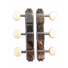 Kluson 3/Plate Nickel/Plastic