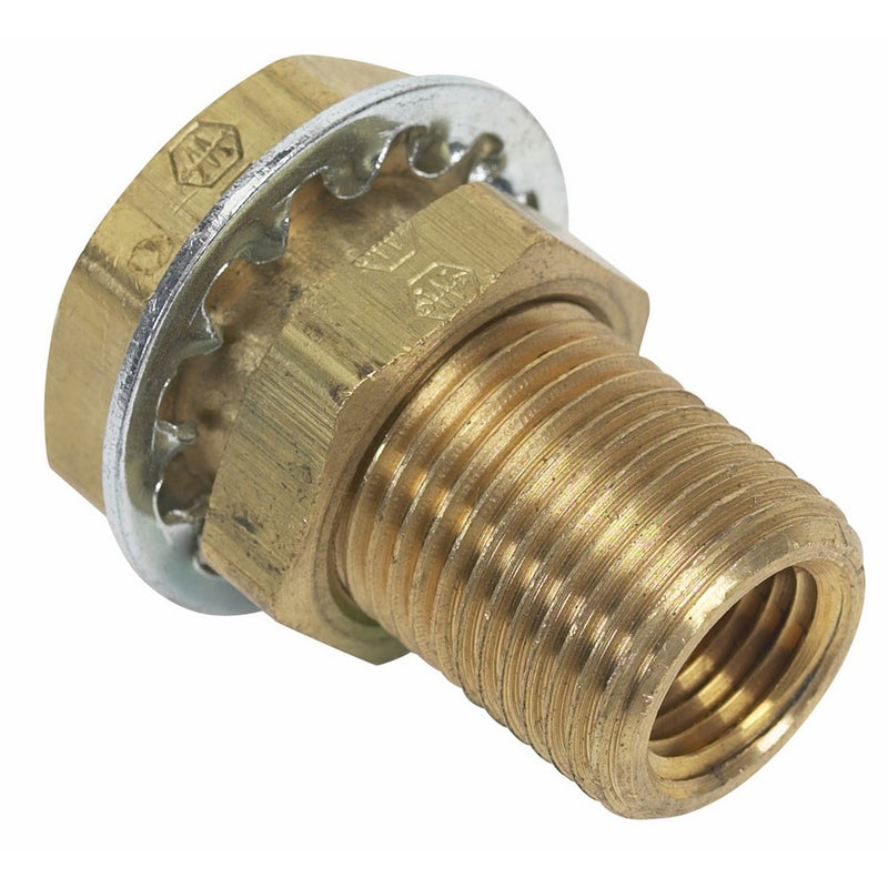 Moeller Brass Fuel Line Hose Barb (Female 1/4" NPT 1/4")