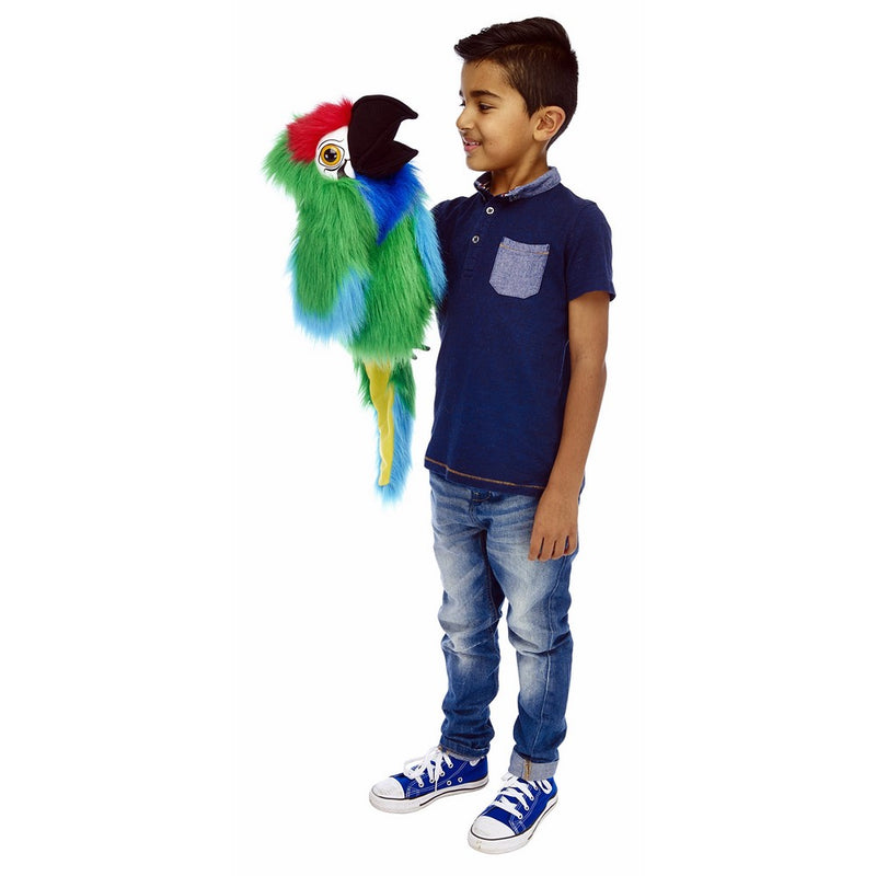 The Puppet Company Large Birds Military Macaw Hand Puppet