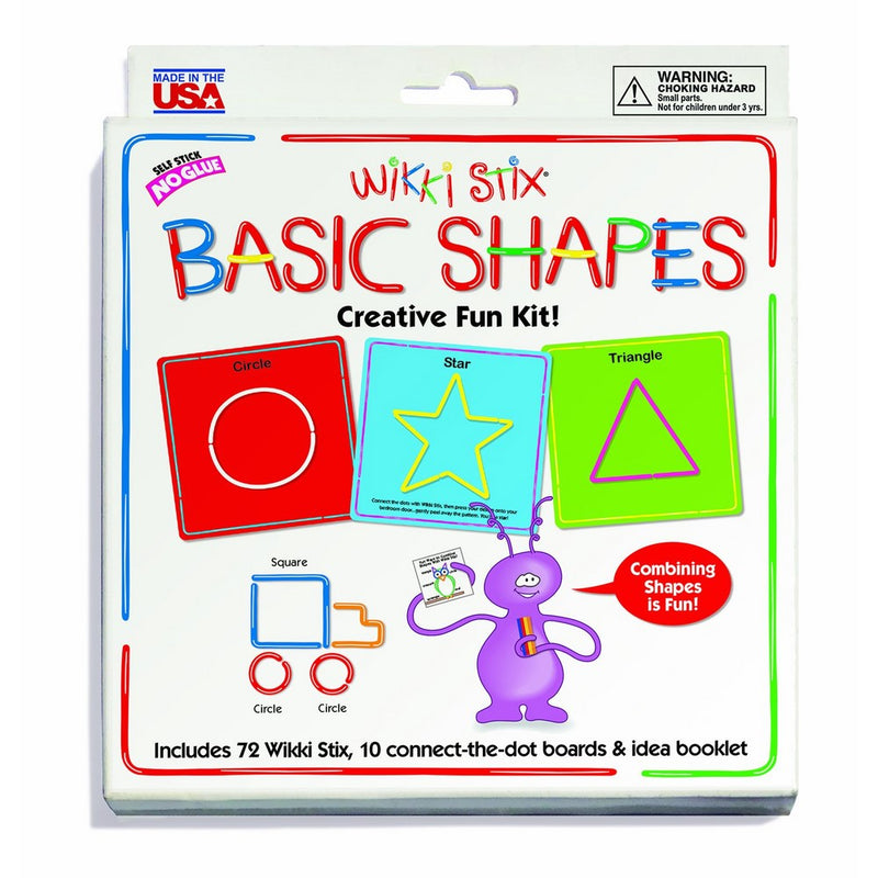 Wikki Stix Basic Shapes Creative Fun Kit