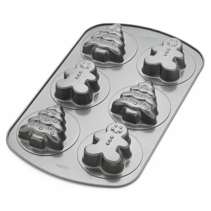 Wilton Gingerbread Boys and Trees Pan
