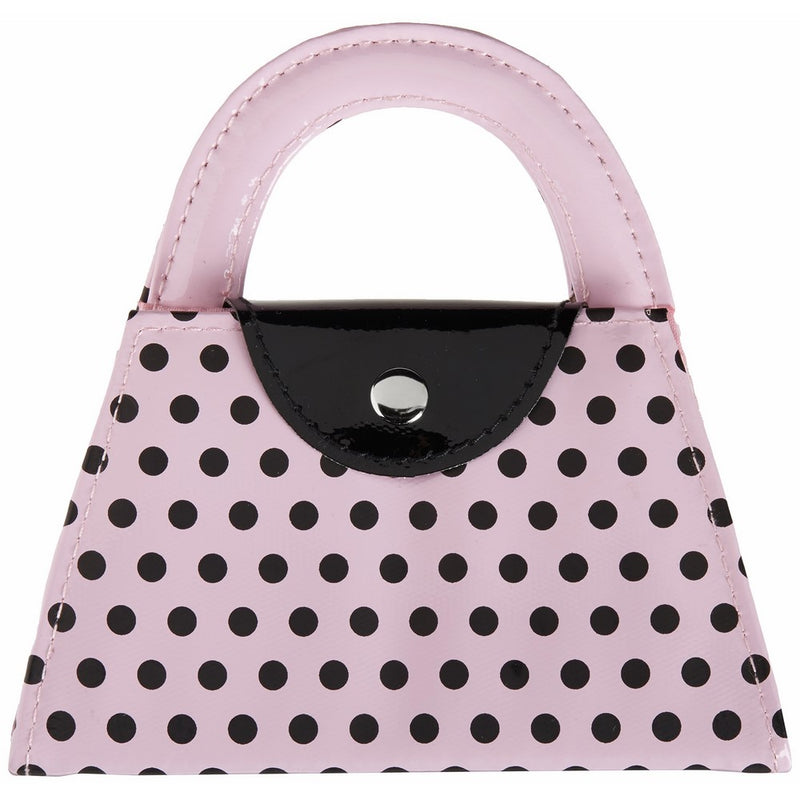 Kate Aspen Pink Polka Purse Manicure Set, Pink