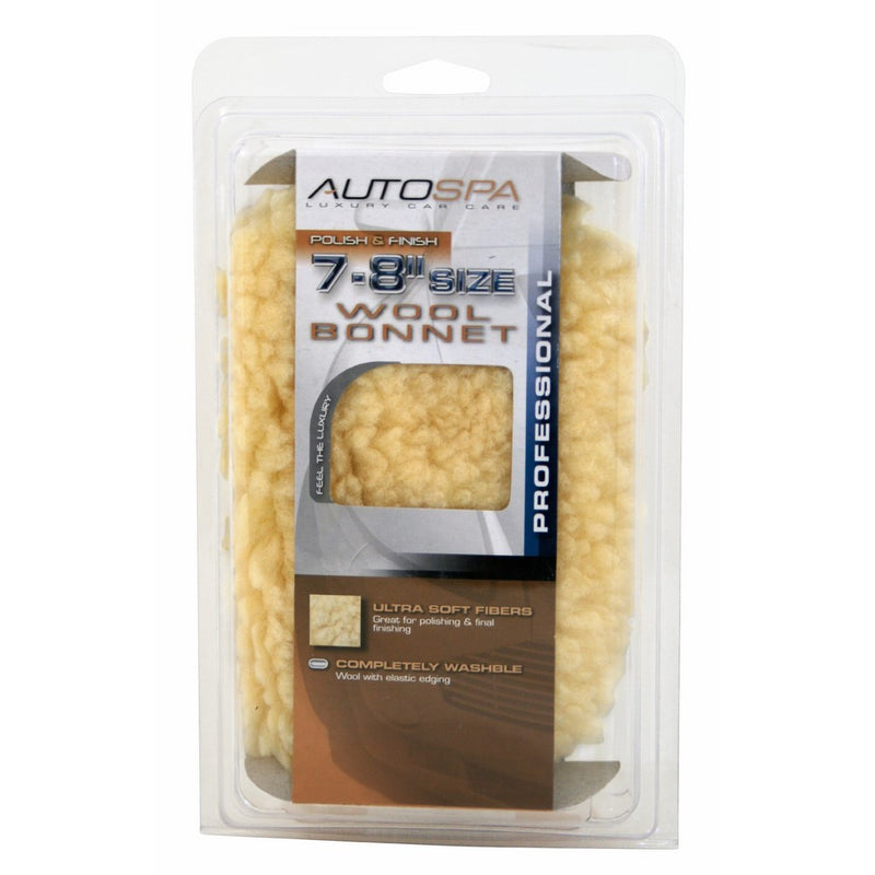 Carrand 40404AS AutoSpa Soft Acrylic Wool 7-8" Polishing Bonnet