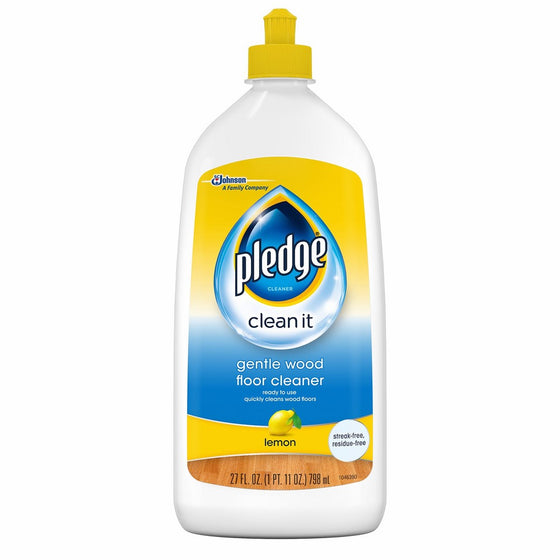 Pledge Wood Floor Care 4-in1, Citrus Scent,27-Ounce Squirt Bottle (Pack of 6)