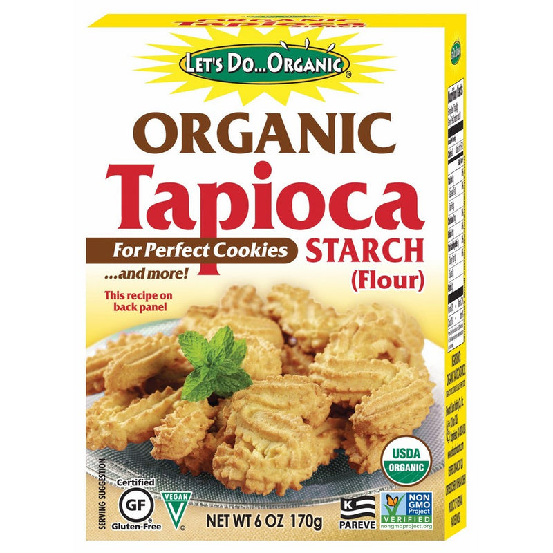 Let's Do.Organic Organic Tapioca Starch, 6-Ounce Boxes (Pack of 6)