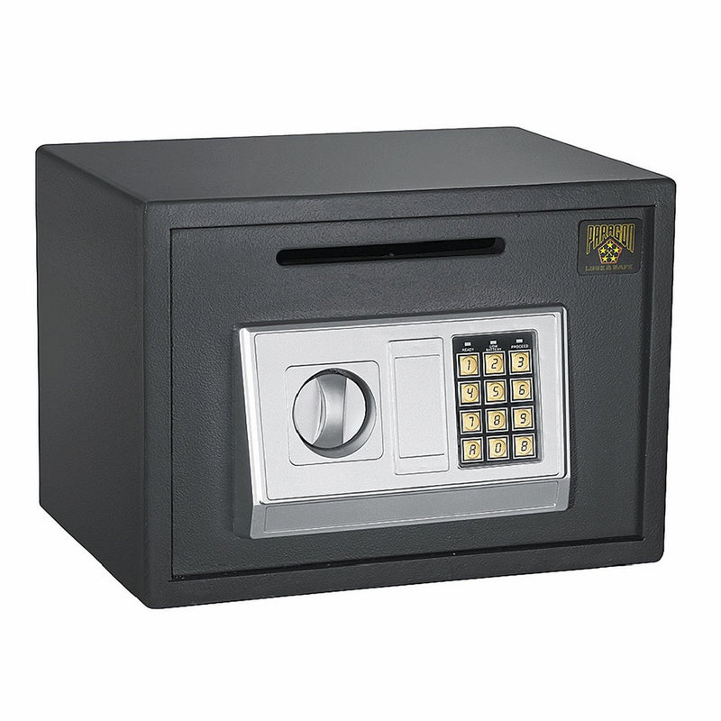 Paragon Lock and Safe 7875 Digital Depository Safe .67 CF Cash Drop Safes Heavy Duty Secure