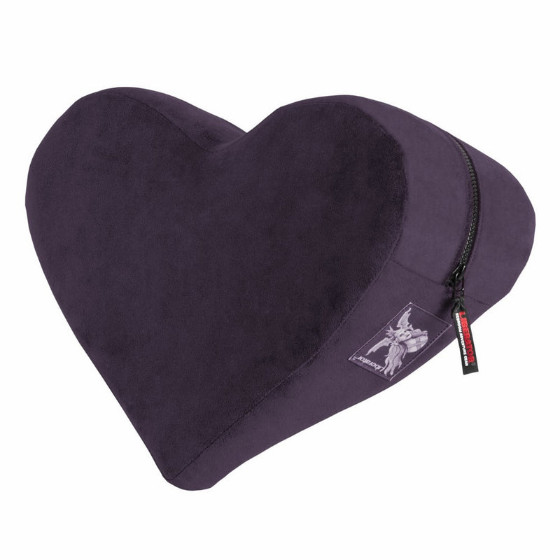 Decor Heart Wedge, Aubergine Velvish