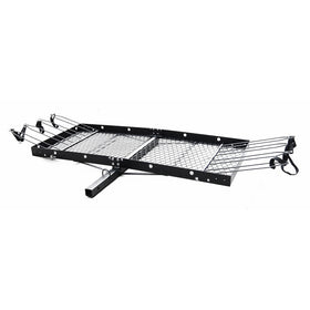 Tow Tuff TTF-2762KR Steel Cargo Carrier with Bike Rack