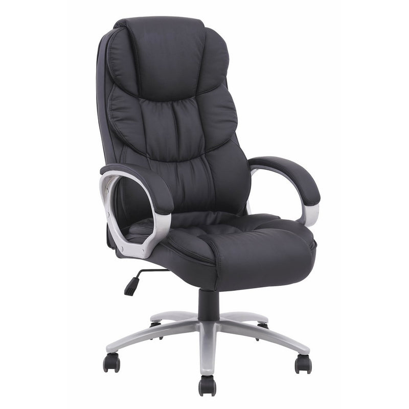 BestOffice Ergonomic PU Leather High Back Office Chair, Black