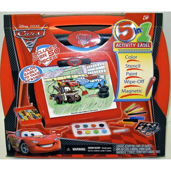 Tara Toy Cars2 5-in-1 Activity Easel