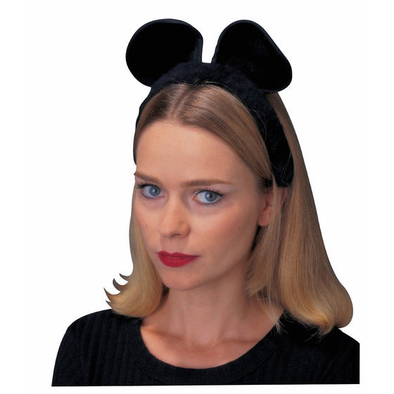 Rubies Black Cat/Mouse Ear Costume
