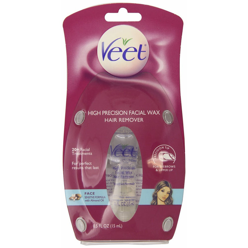 Veet High Precision Facial Wax Hair Remover, 0.50 Ounce