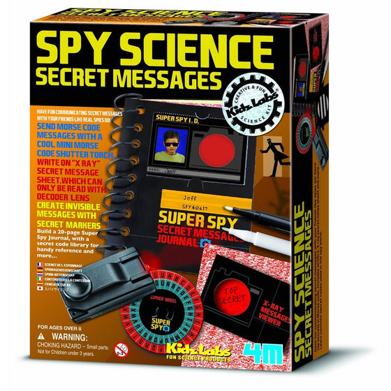 4M Spy Science Secret Messages