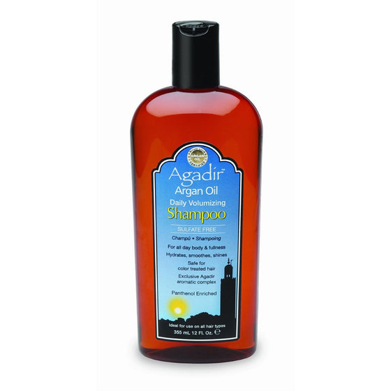 Agadir Argan Oil Daily Volumizing Shampoo, 12 Ounce