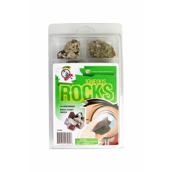 American Educational Explore with Me Geology Series Igneous Rock Collection