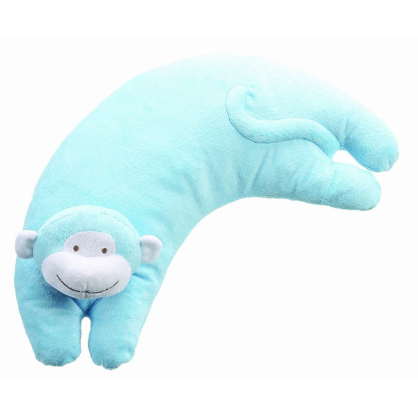 Angel Dear Pillow, Bright Blue Monkey