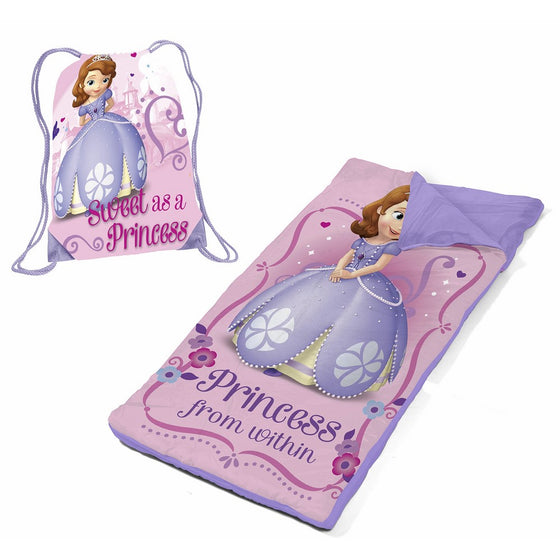 Disney Sofia The First Slumber Bag Set