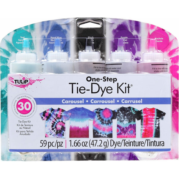 Tulip One-Step Tie Dye Kits Carousel