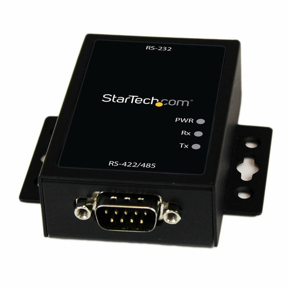 StarTech.com Industrial RS232 to RS422/485 Serial Port Converter with 15KV ESD Protection IC232485S Black