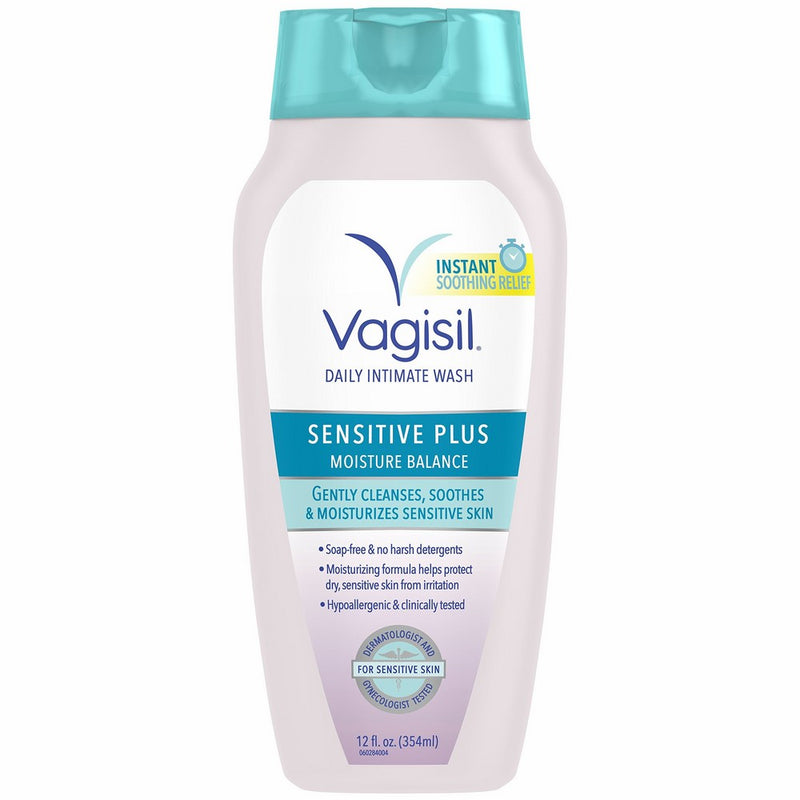 Vagisil Sensitive Plus Moisturizing Wash 12 oz