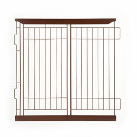 Richell Expandable Pet Crate Divider, Medium, Dark Brown