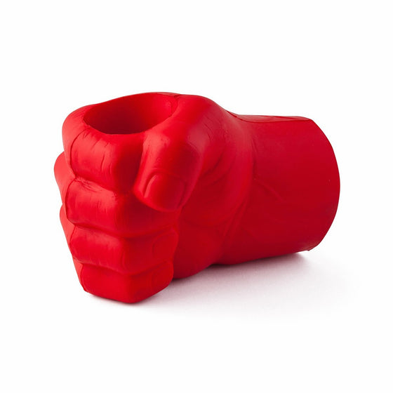 BigMouth Inc The Beast Giant Fist Drink Kooler, Durable Foam Red Hand, Holds Can or Bottle, Keeps Drink Cold