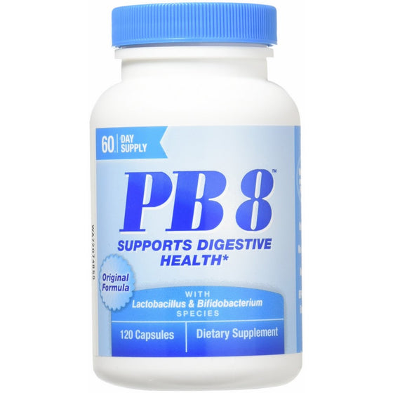 Nutrition Now - PB 8 Probiotic Acidophilus - 120 Capsules (3-Pack)