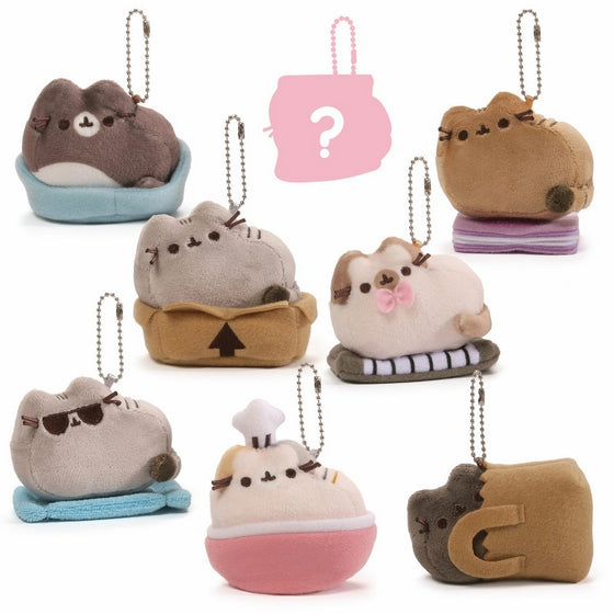 GUND Pusheen Surprise Series #3 Places Cats Sit Stuffed Animal Plush, 2.75"