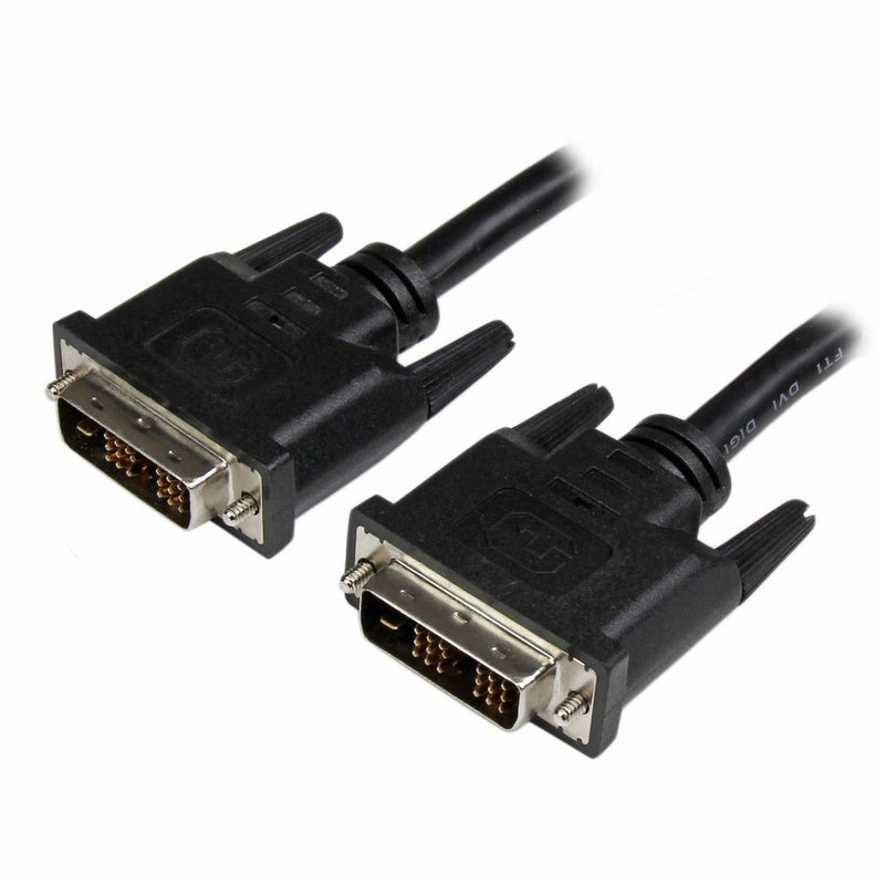 StarTech.com DVIMM6 6 ft DVI-D Single Link Cable - Male to Male DVI-D Digital Video Monitor Cable - DVI-D M/M - Black 6 Feet - 1920x1200