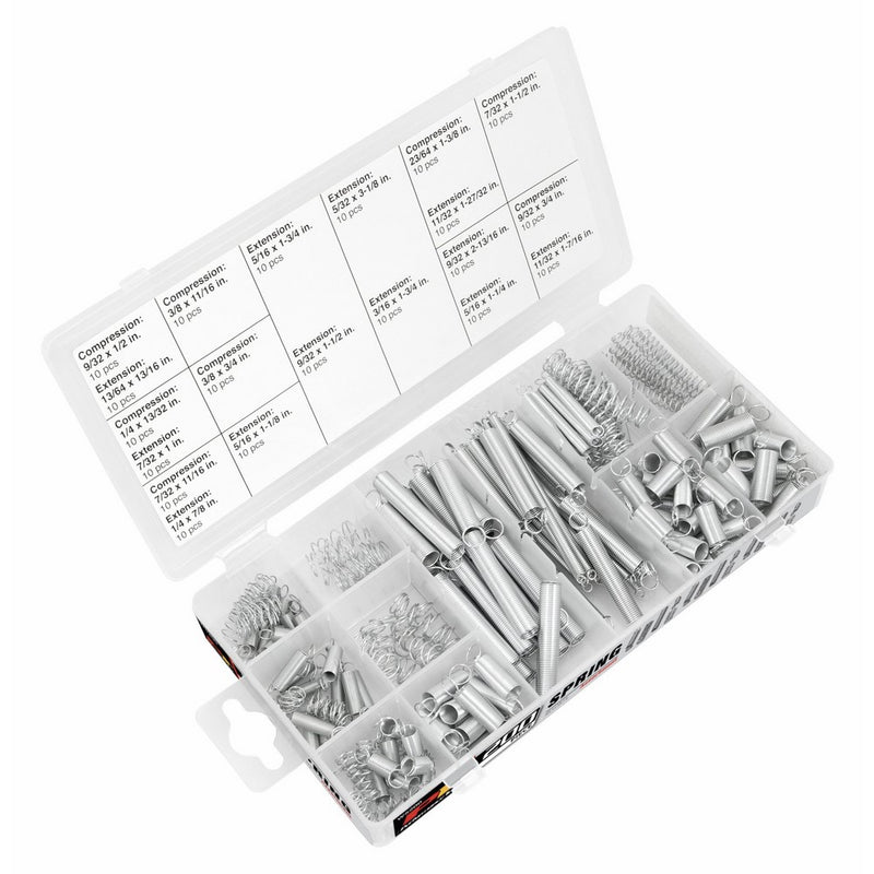 Performance Tool W5200 200pc SAE Spring Assortment With Case