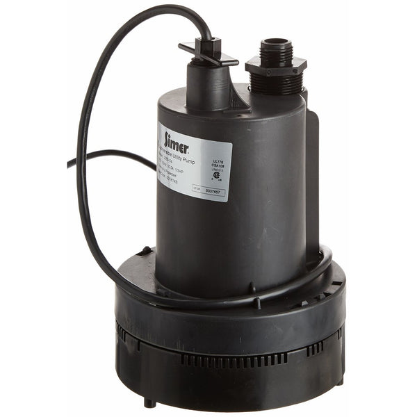 Simer 2355 1/3 HP Submersible Utility Pump