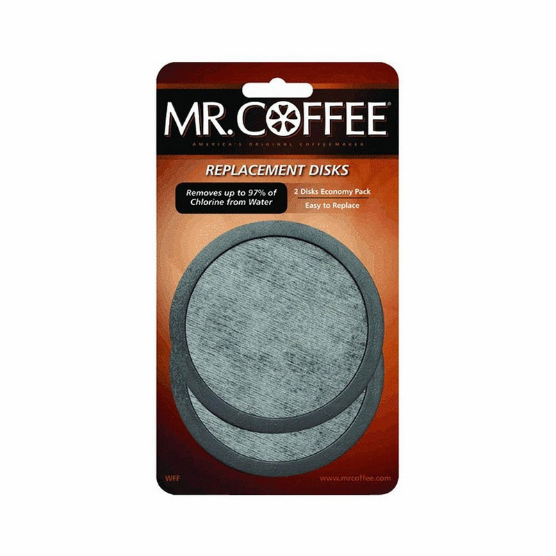 Mr. Coffee Water Filter Replacement Disk, 2 Pack