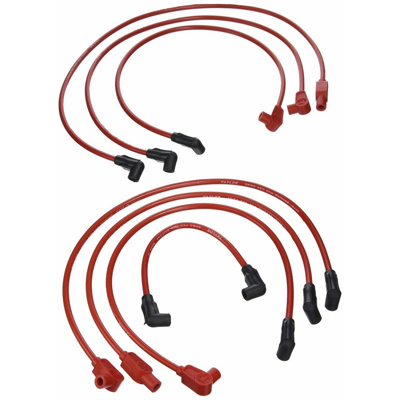 Taylor Cable 74232 Spiro-Pro Red Spark Plug Wire Set