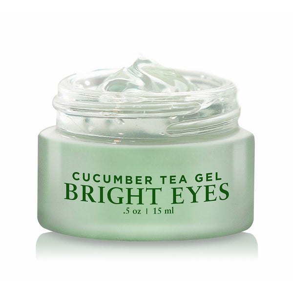 BASQNYC Cucumber Tea Eye Gel, 0.5oz