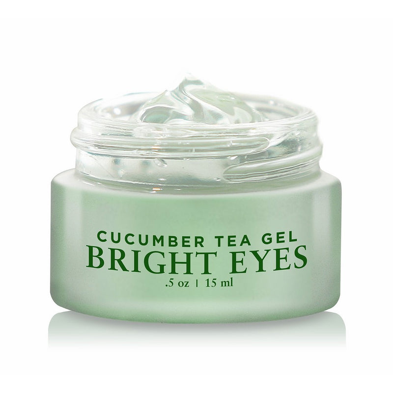 BASQNYC Cucumber Tea Eye Gel, 0.5oz