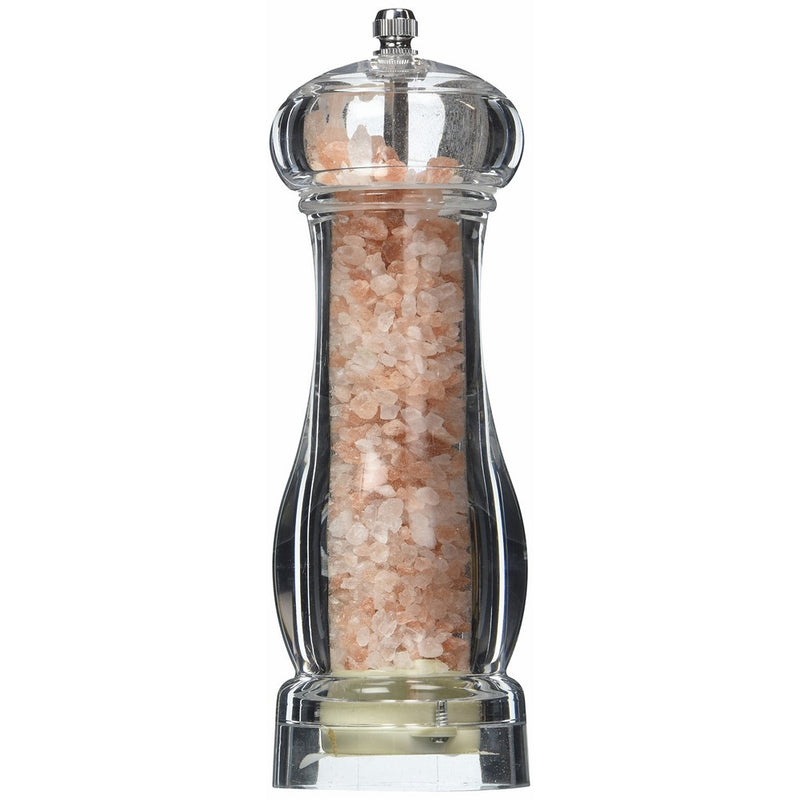 Himalayan Salt Table and Cooking Salt Mill with Ceramic Grinder