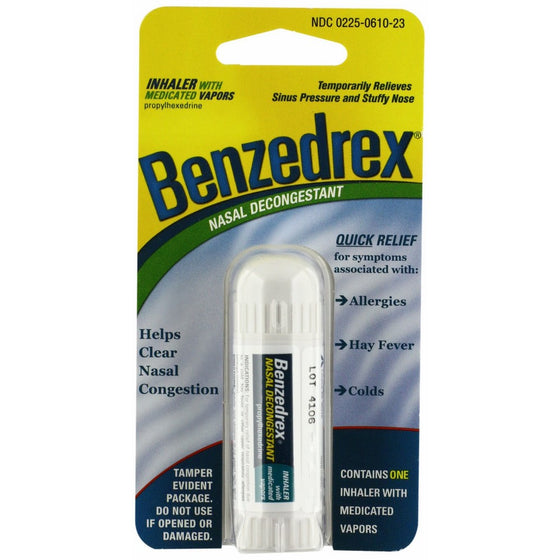 Benzedrex Nasal Decongestant Inhaler