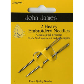 Colonial Needle Heavy Embroidery Needles-Size 14 2/Pkg