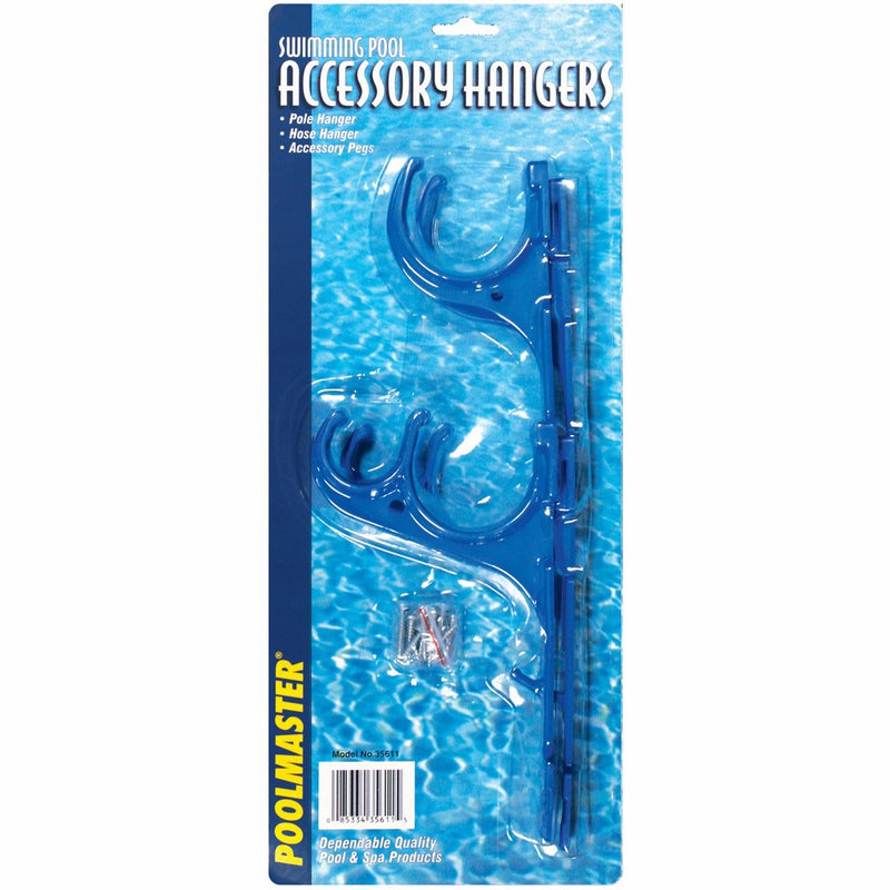 Poolmaster 35611 ABS Pole/Hose Combo Hangers - Blue