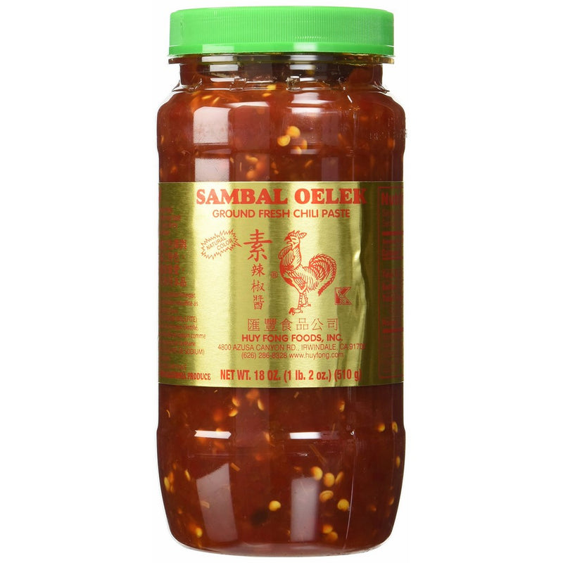 Huy Fong Foods Sambal Oelek Ground Fresh Chili Paste -- 18 oz