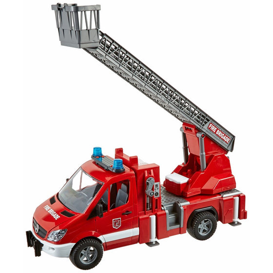 Bruder MB Sprinter Fire Engine with Ladder Water Pump and Light/Sound Module