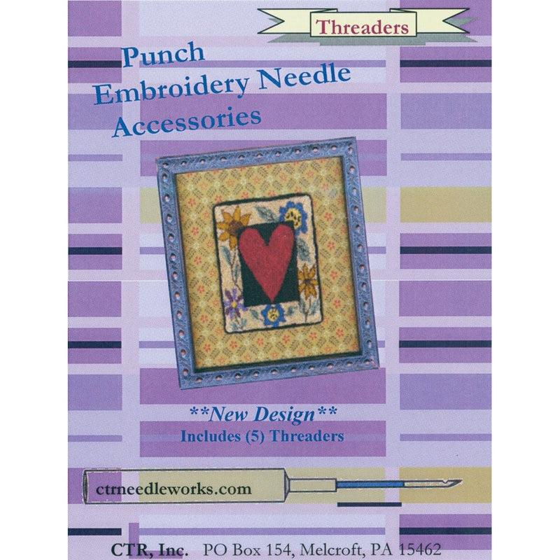 CTR Punch Embroidery Needle Threaders, 5-Pack