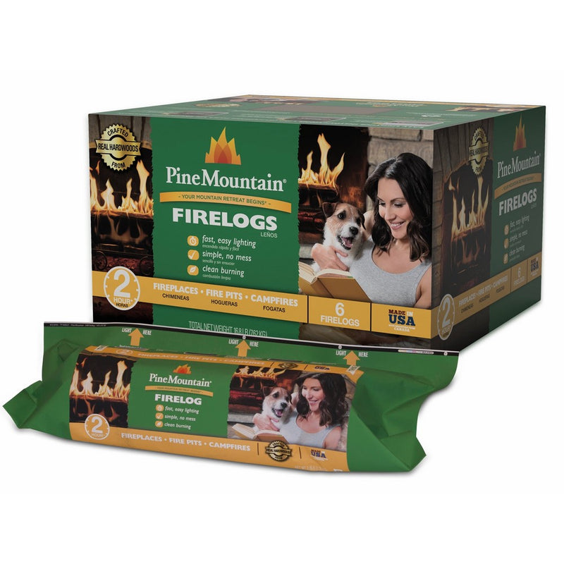 Pine Mountain 4152501201 Not Applicable 6pk 2Hr TRAD Fire Log