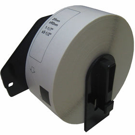 Brother DK-1201 Compatible 1-1/7" x 3-1/2" White Labels.(1 Roll)