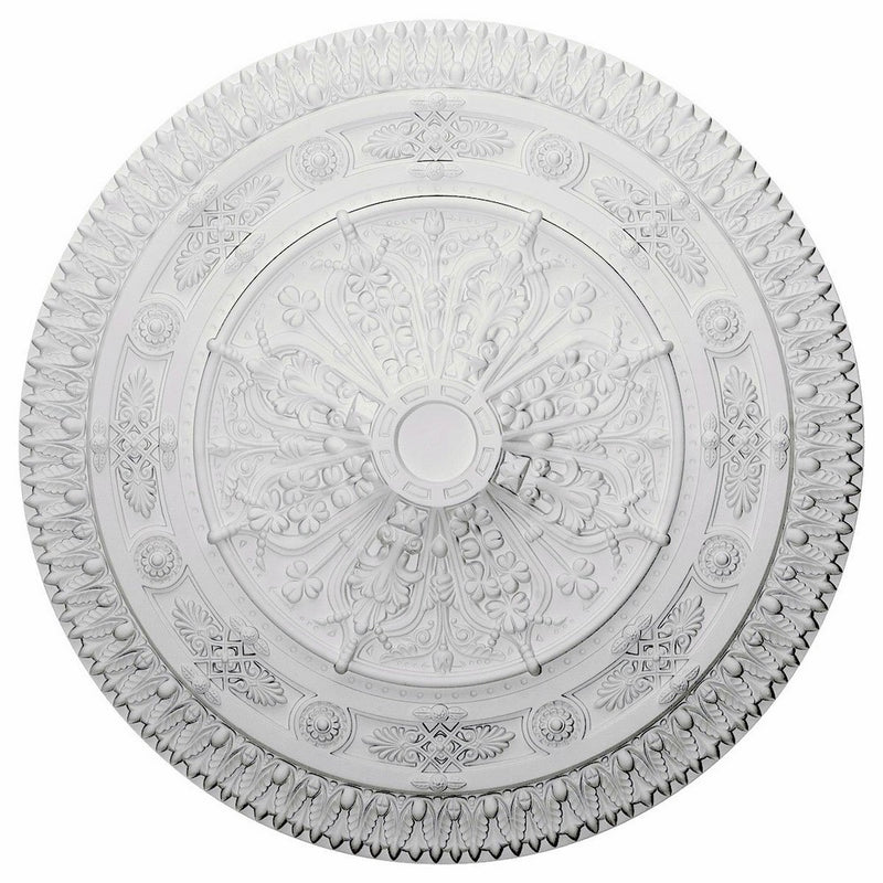 37 1/2" OD x 3 3/8" P Naple Ceiling Medallion (Fits Canopies up to 3 3/8")