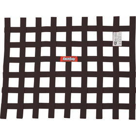 RaceQuip 725005 18" High X 24" Wide Black SFI 27.1 Ribbon Style Window Net